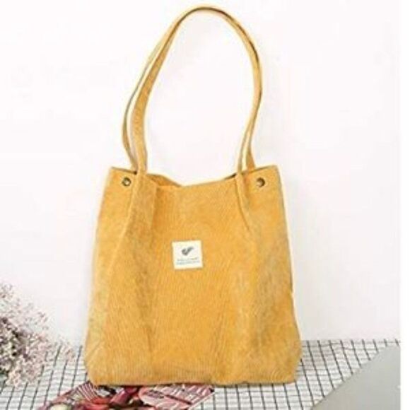 New Corduroy Tote Bag - Picture 1 of 4